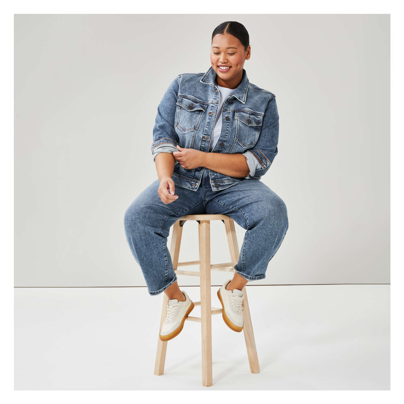 Joe Fresh Women+ Denim Jacket - 1 ea | Fortinos