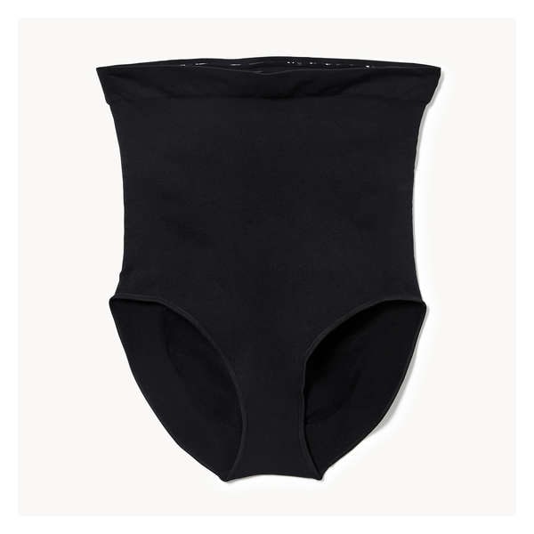 Women+ Seamless Shaping High Waist Brief - Onyx