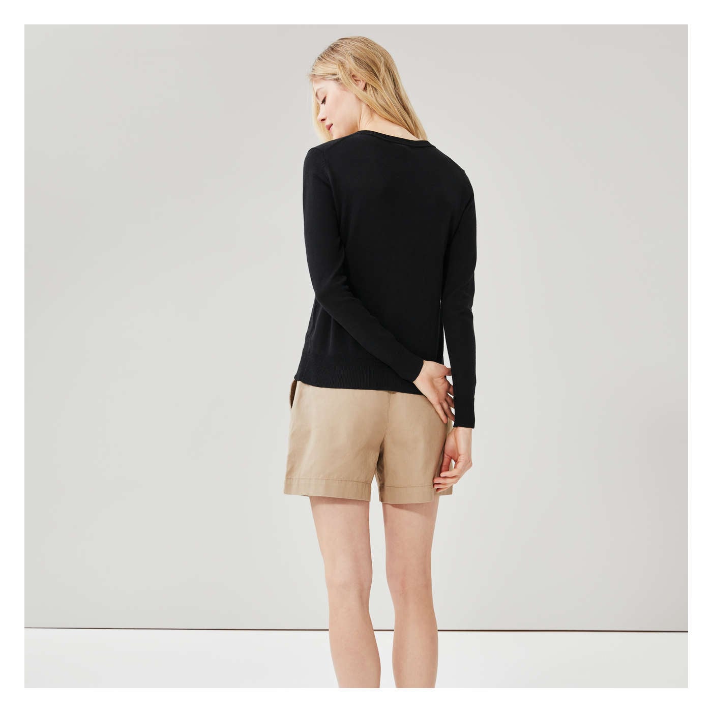 Essential Cardigan in JF Black from Joe 