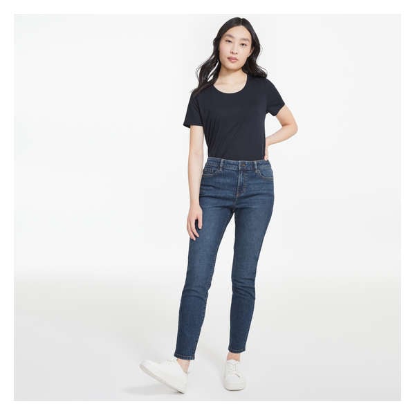 Mid Rise Skinny Jean - Dark Vintage