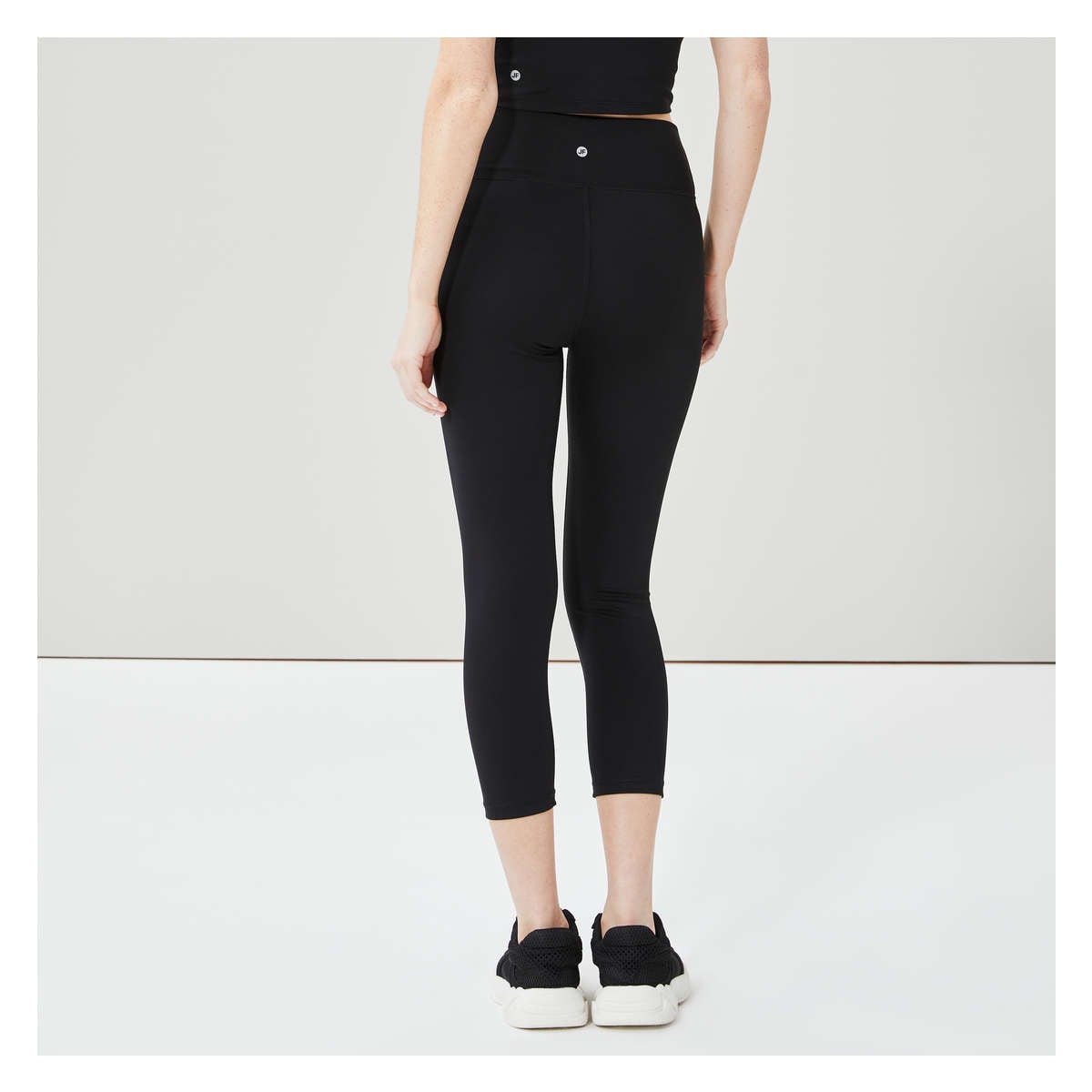 Cotton Stretch Leggings With Pocketsmith