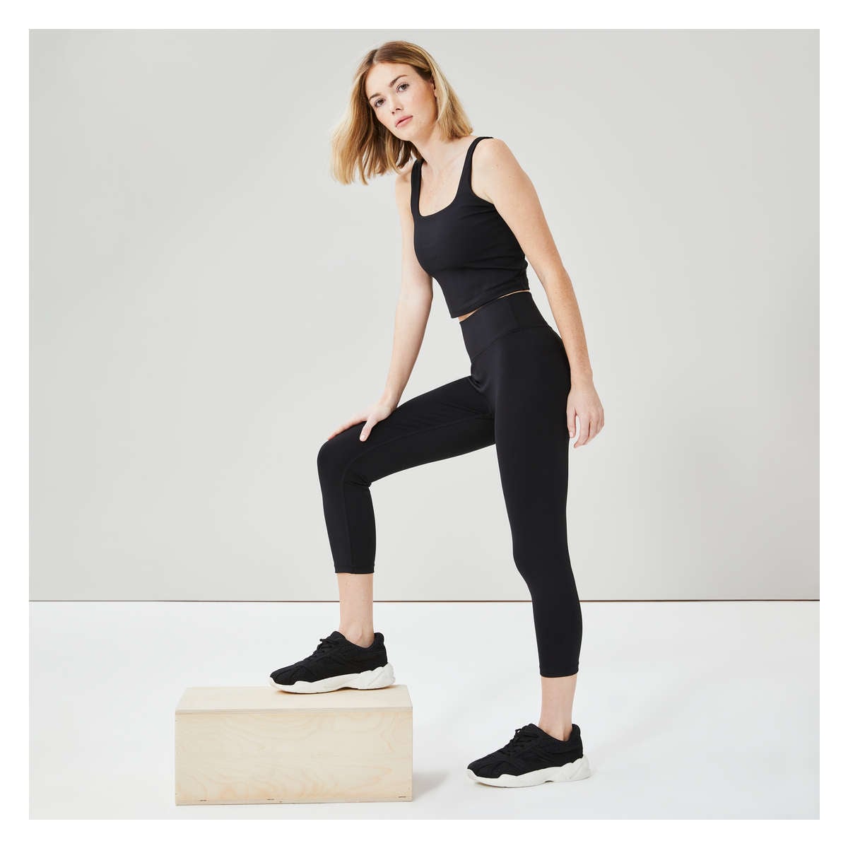 Activewear Sports Sets Grey Floral Bra Legging Sets Yoga Sets #EMS1900 –  Ellie Mei
