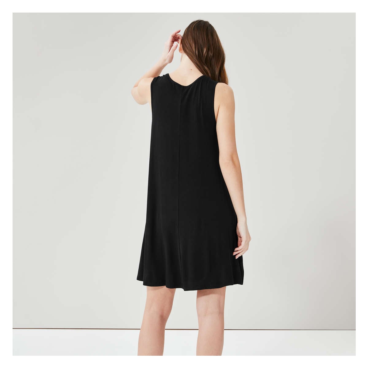 Swing Dress in Black from Joe Fresh