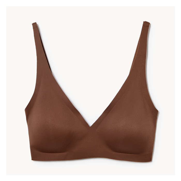 Women's No Show Bralette - Umber