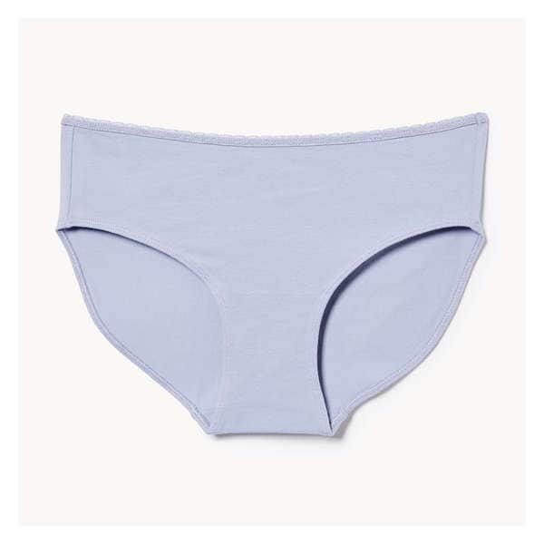 Cotton Lace Hipster - Dusty Blue