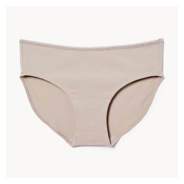 Cotton Lace Hipster - Taupe