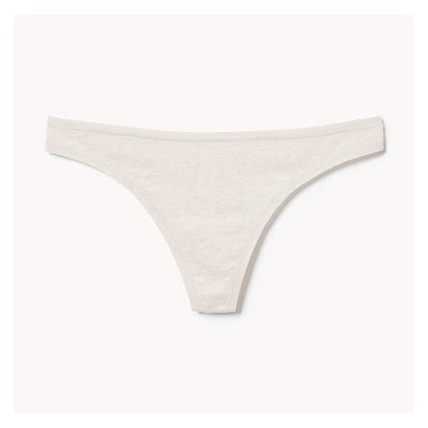 Cotton Thong - Oat Mix