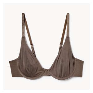 Modal Wire Bra - Brown