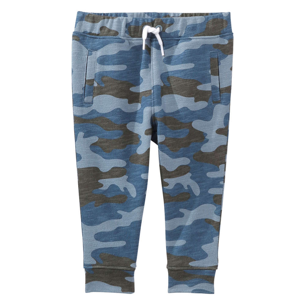 boys blue camo pants