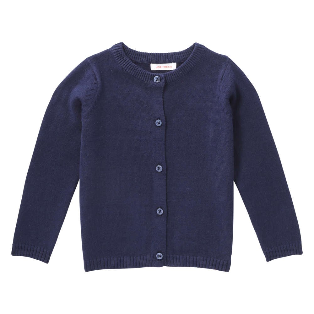 navy blue baby girl cardigan