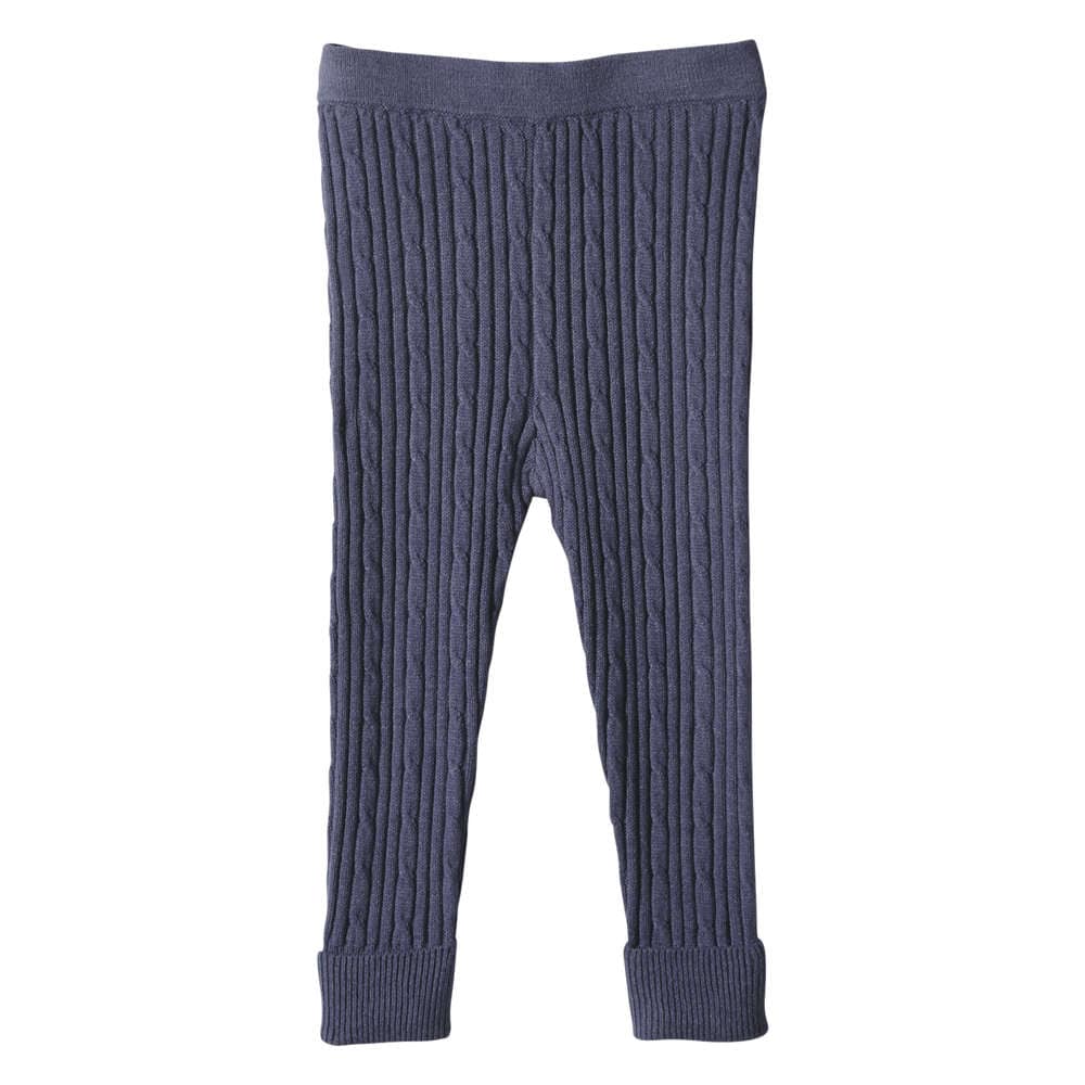 baby girl cable knit leggings