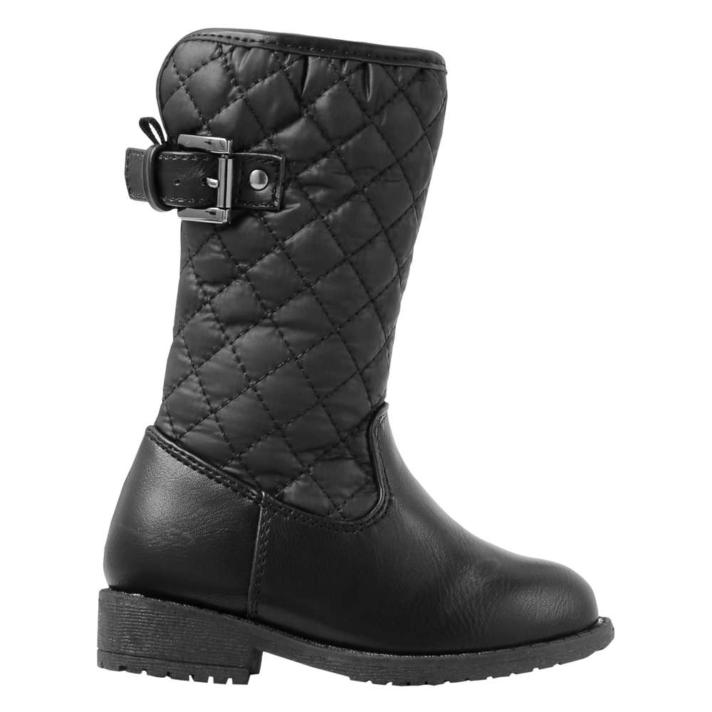 baby girl black boots