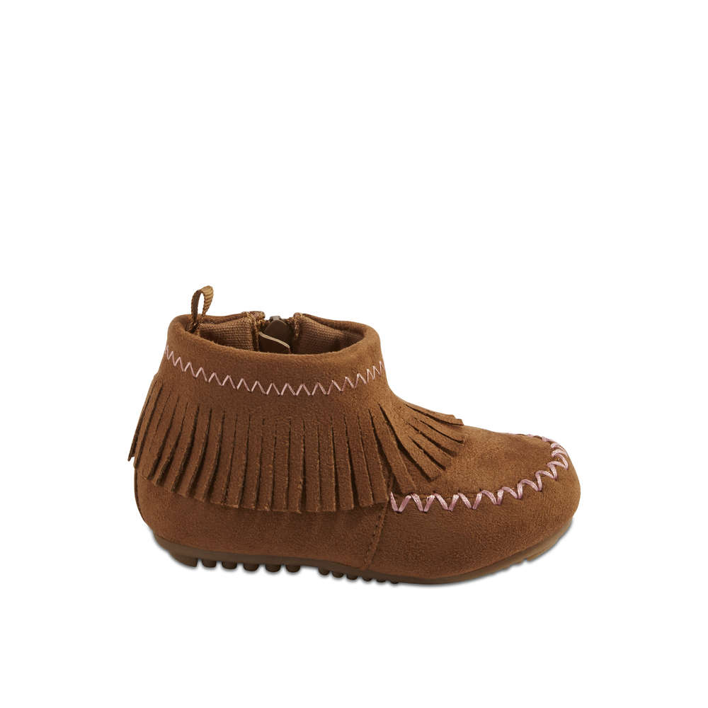 baby girl moccasin boots