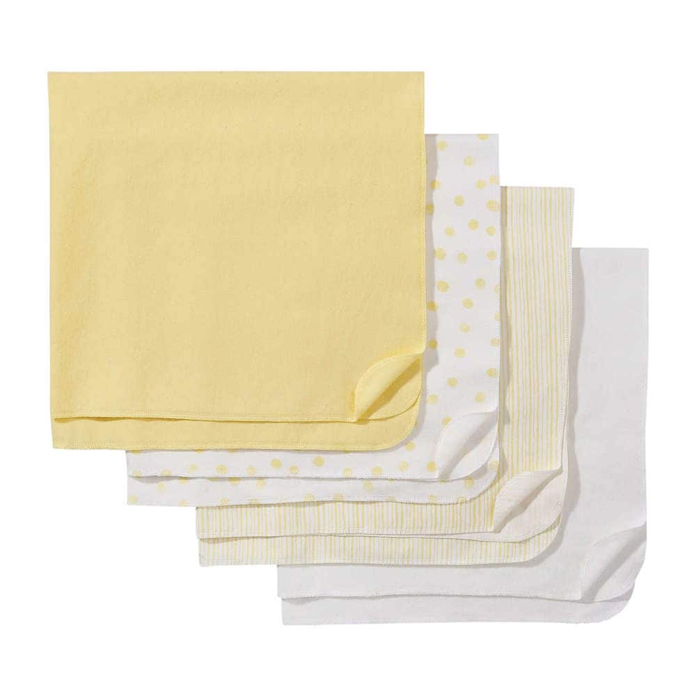 yellow receiving blanket
