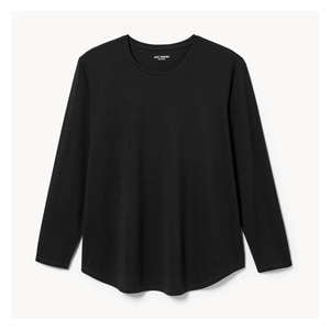 シャツ (8 by YOOX)ORGANIC COTTON BASIC L/SLEEVE T-SHIRT 8 By YOOX ORGANIC COTTON L/SLEEVE LAYERED T-SHIRT | Burgundy