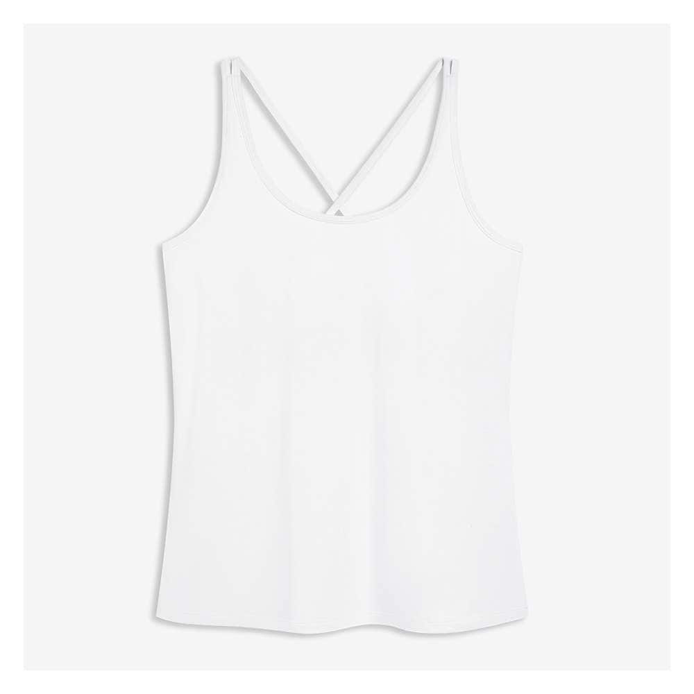 Topshop clean tank in white