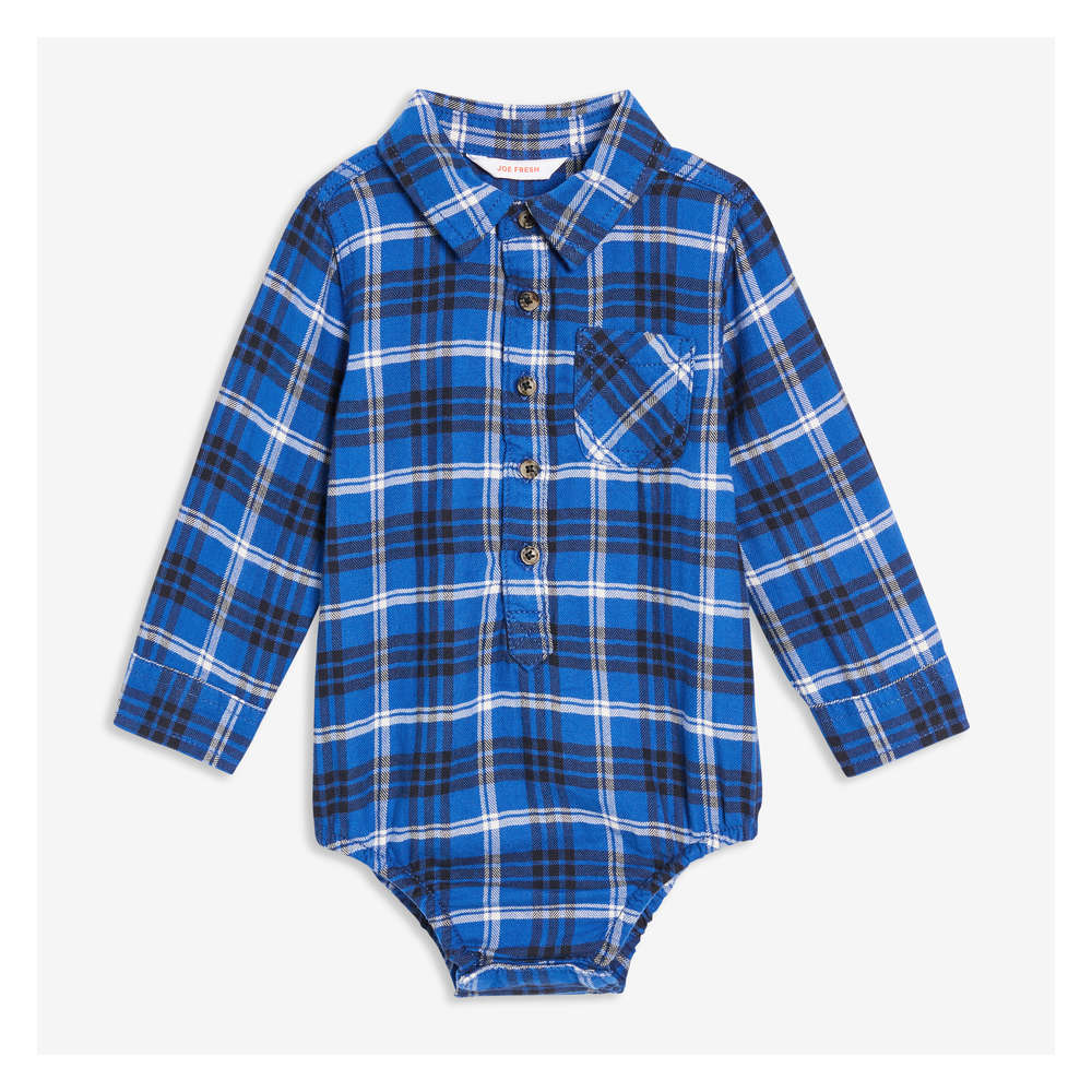 plaid bodysuit baby boy