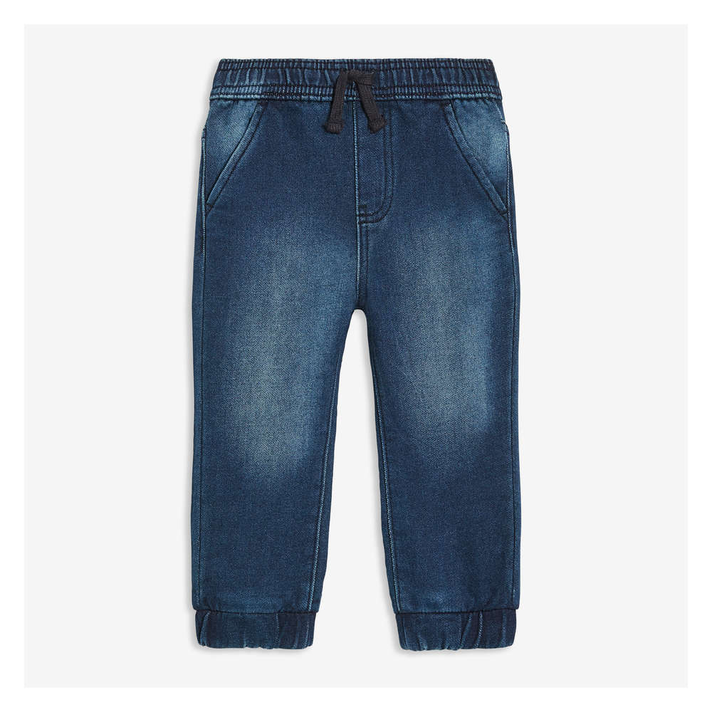 Joe Fresh Baby Boys' Medium Wash Joggers 1 ea, $14.00/1ea