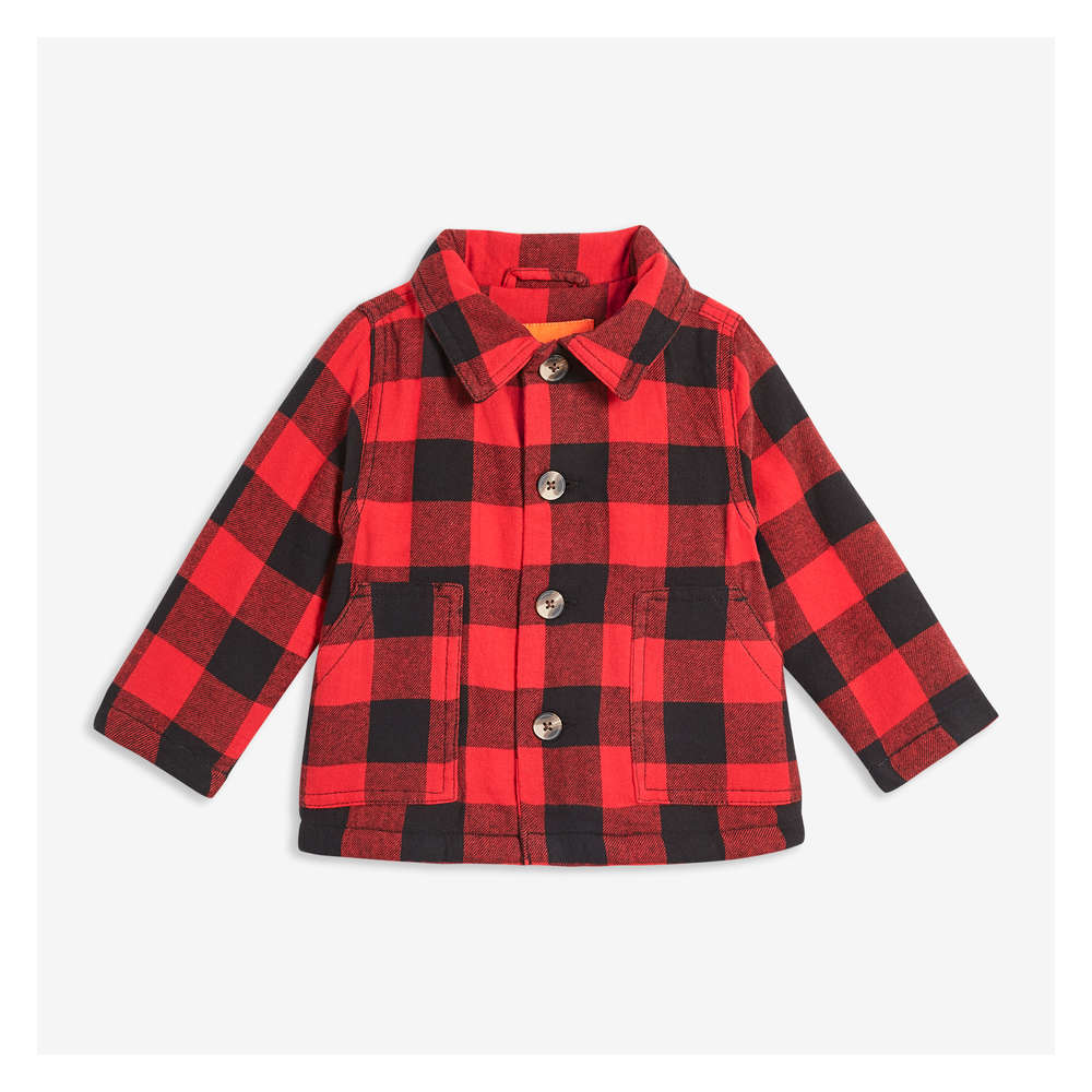 baby plaid jacket