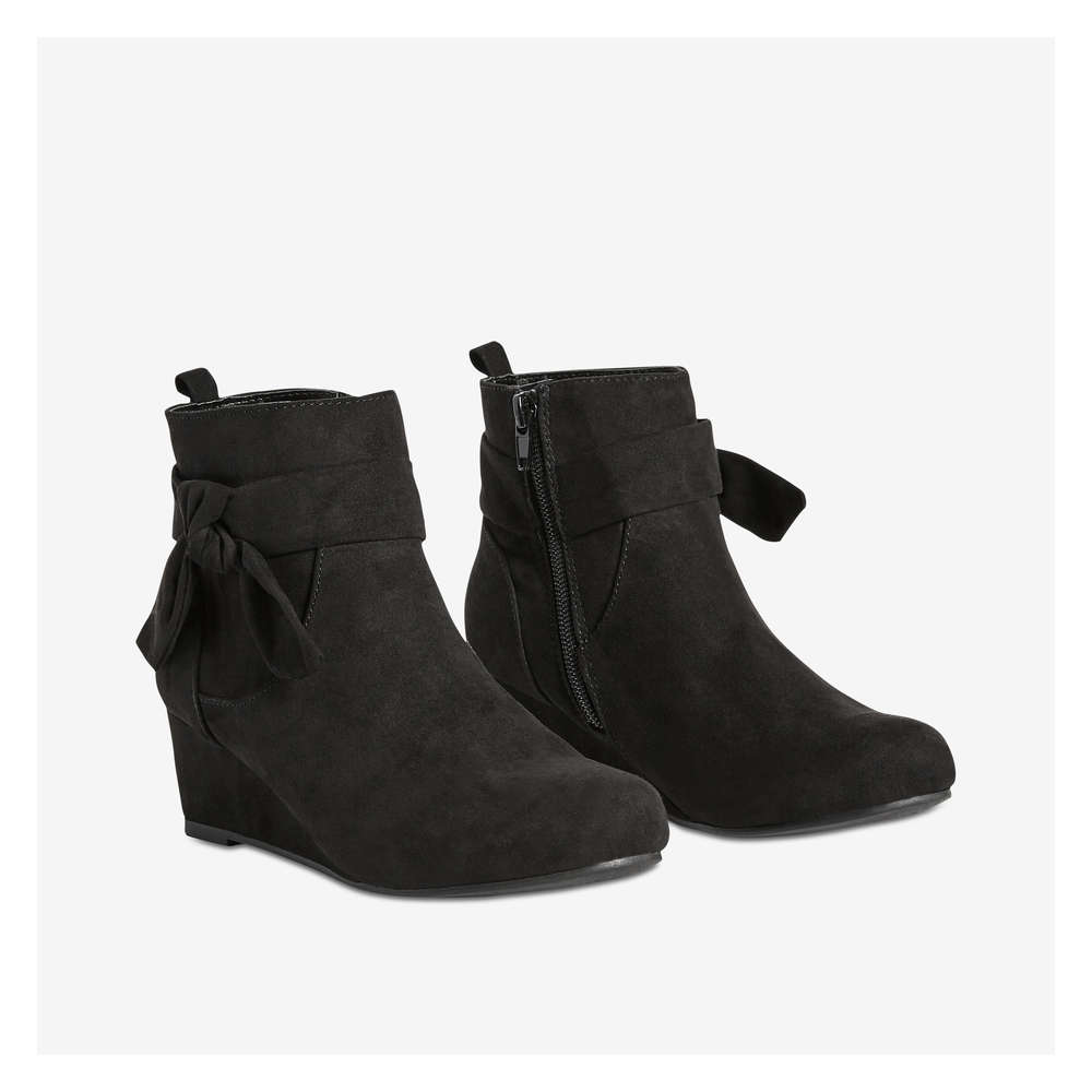 girls wedge heel boots