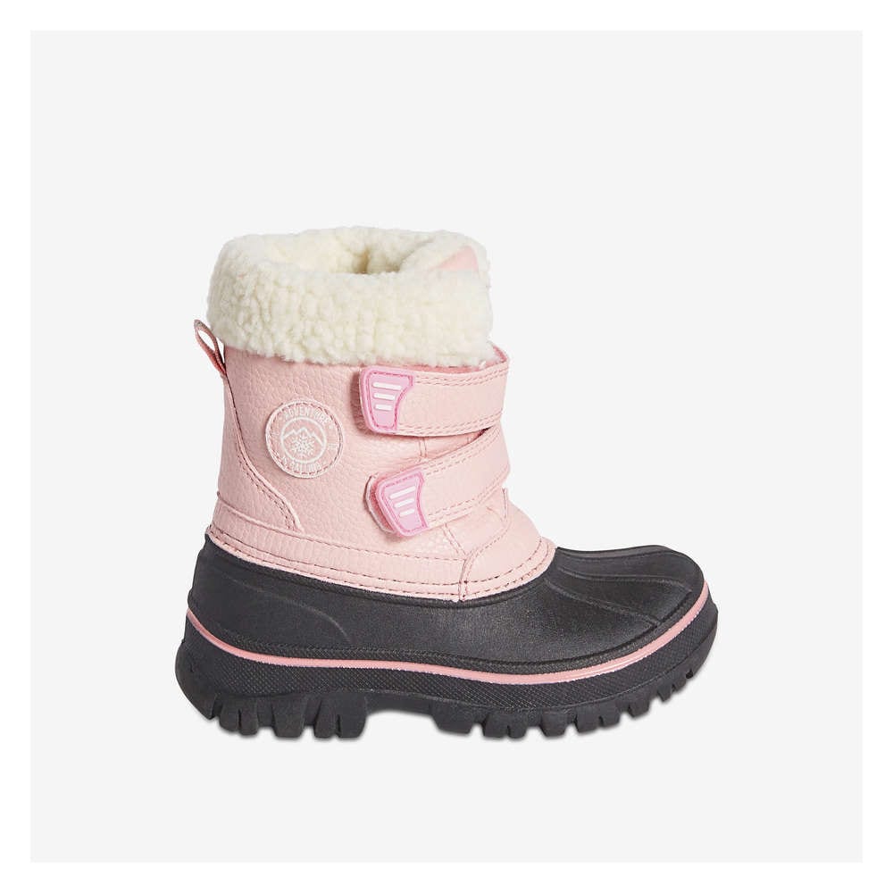 Toddler Girls' Snow Boots in Pink from 