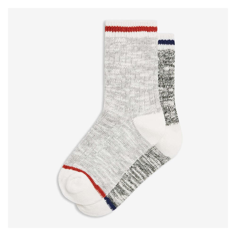 Joe Fresh Chaussettes pour bottes pour garçons, 2 paires 1 ea, 6,00 $/1ch