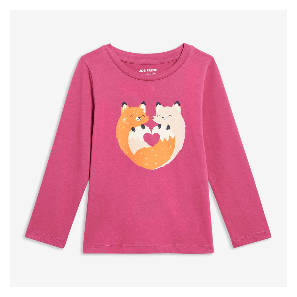 Joe Fresh Toddler Girls' Long Sleeve Tee 1 ea, $8.00/1ea