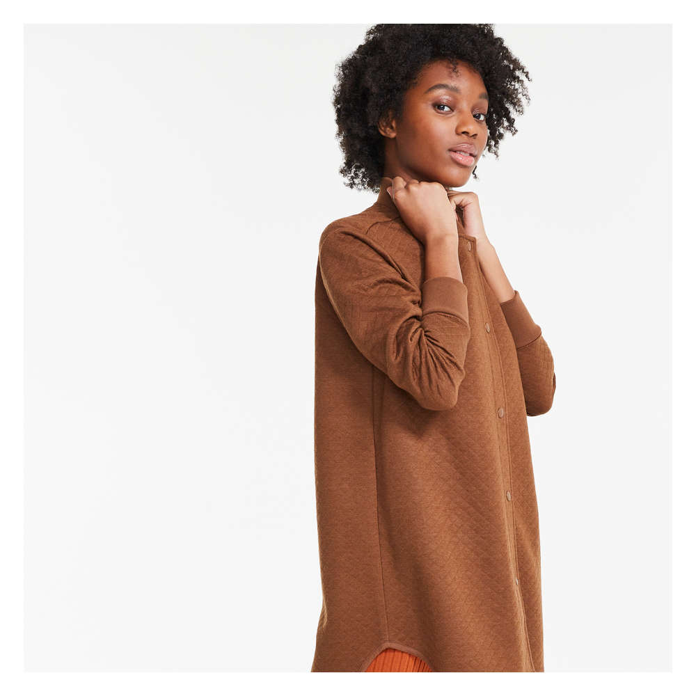 Joe Fresh Quilted Knit Bomber Jacket 