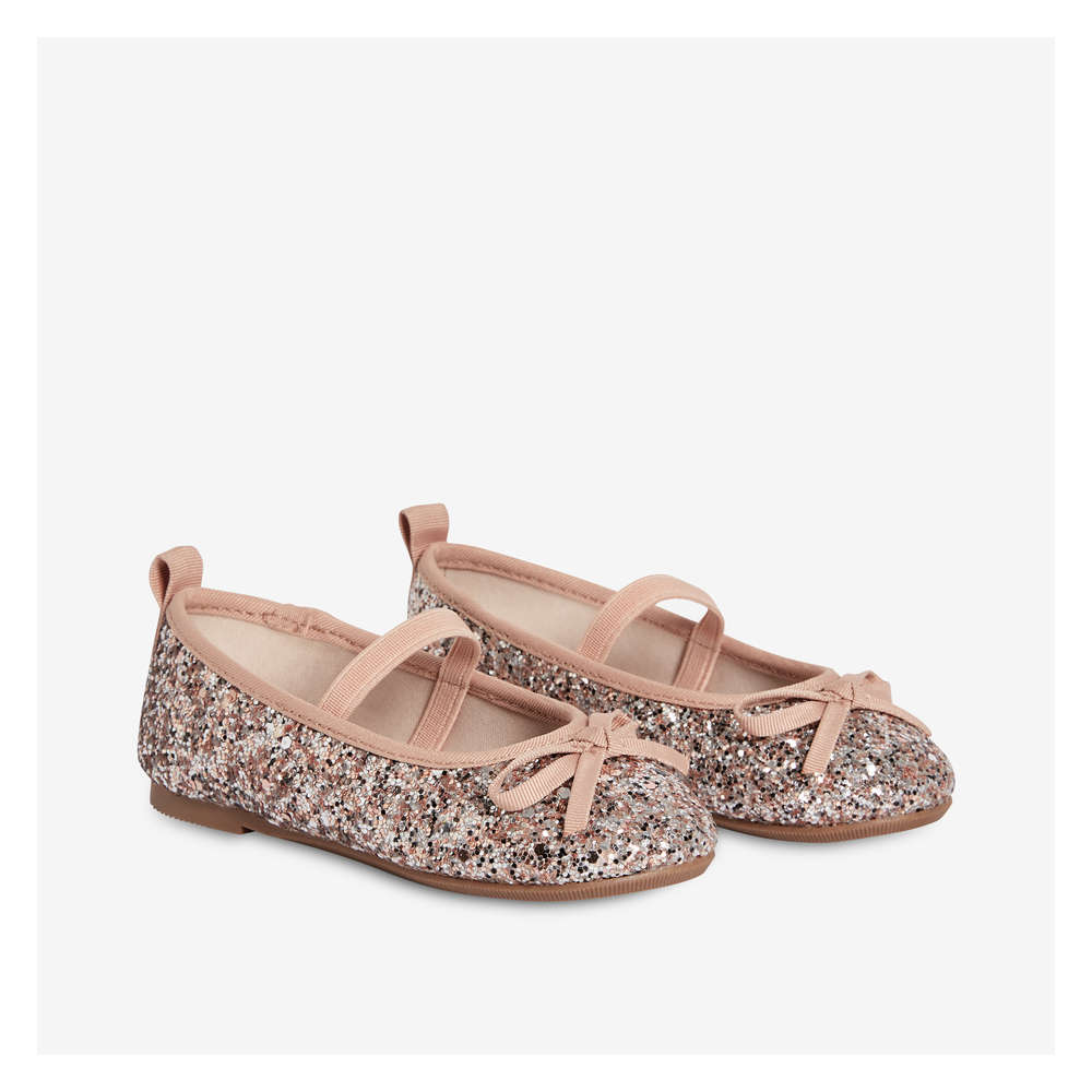 sparkly ballet flats