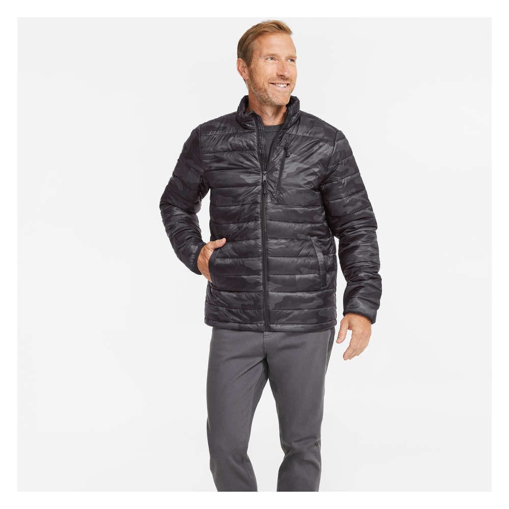 joe fresh men's puffer jacket