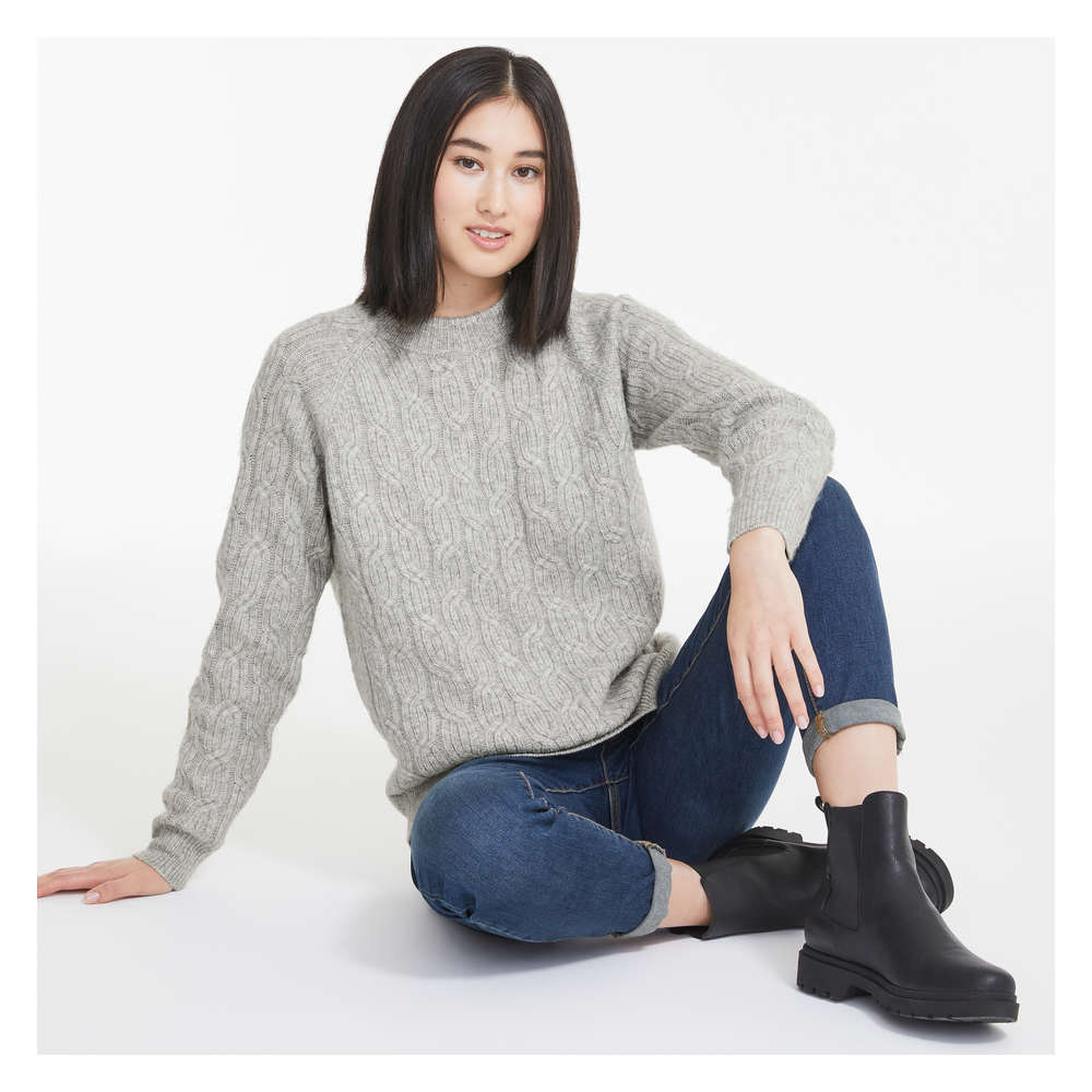 Joe Fresh Cable Knit Sweater - 1 ea 