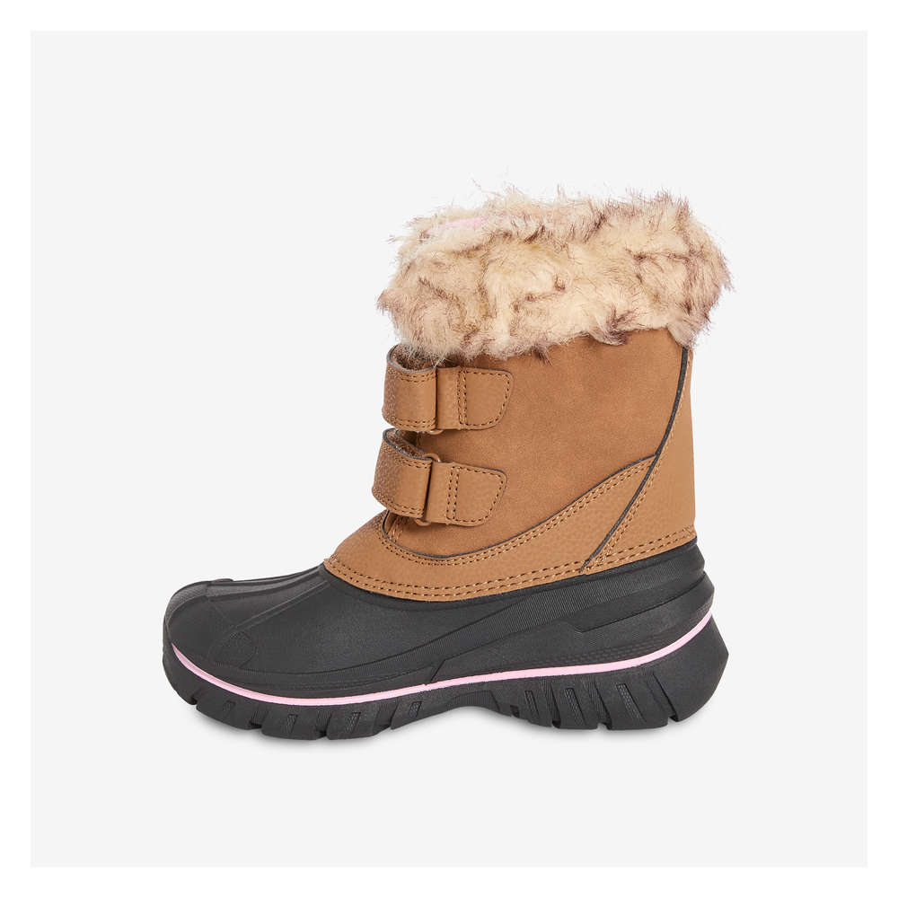 Girls snow boots outlet with fur