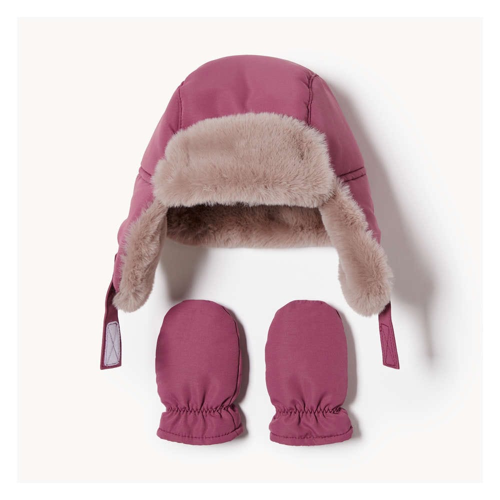 Baby girl trapper hat online