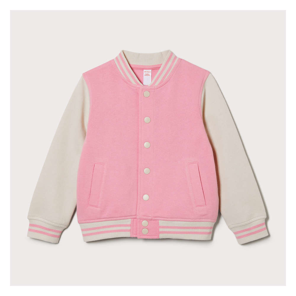 Joe Fresh Toddler Girls Varsity Jacket 1 ea Dominion Stores of Newfoundland