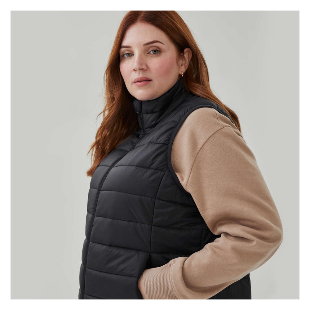 Joe Fresh Women+ Puffer Vest with PrimaLoft® - 1 ea