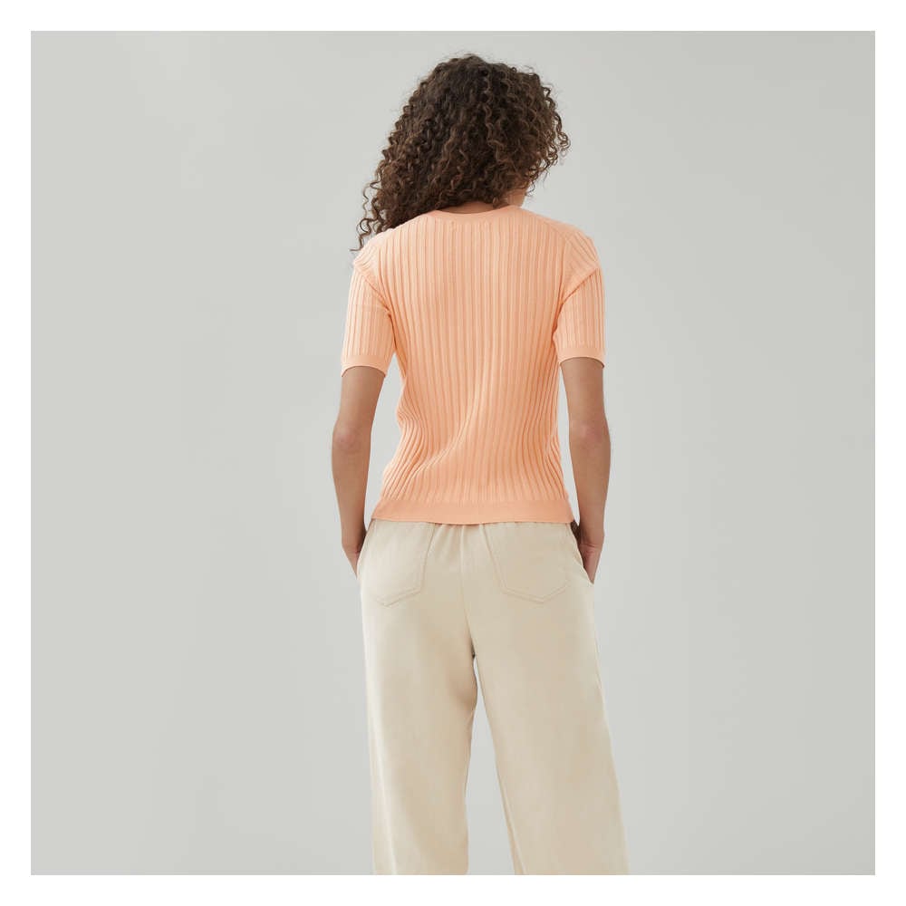 Joe Fresh Short Sleeve Rib Knit Top - 1 ea | Zehrs
