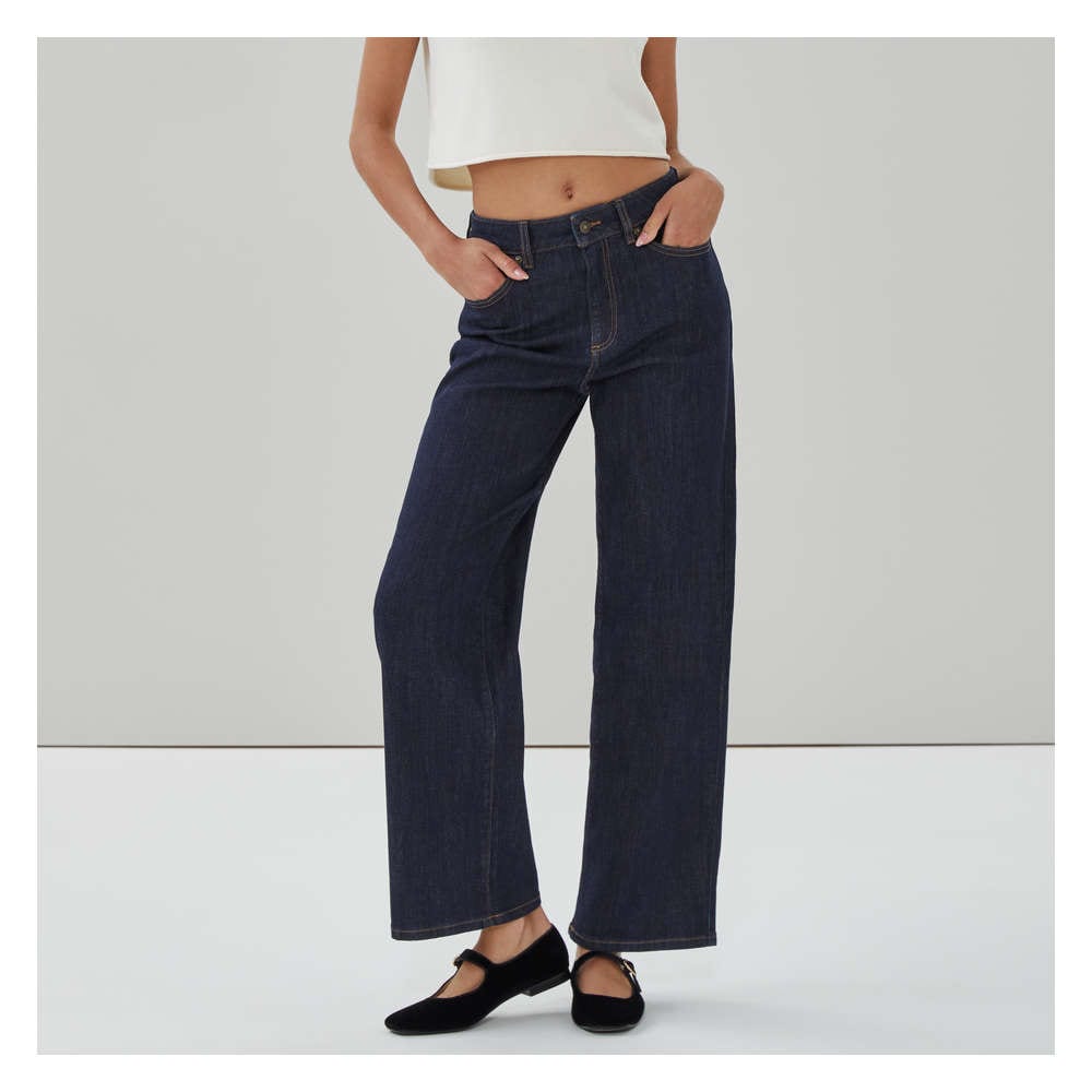 Joe Fresh Dark Wash Wide Leg Jean 1 ea, $45.00/1ea