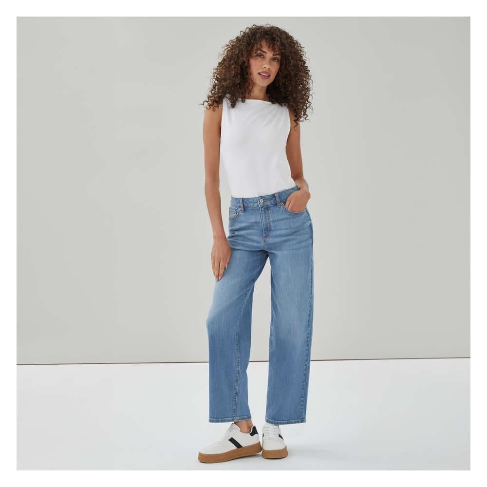 High Waisted Coupe Boyfriend Jean High Waisted Loose Fit Jeans Women