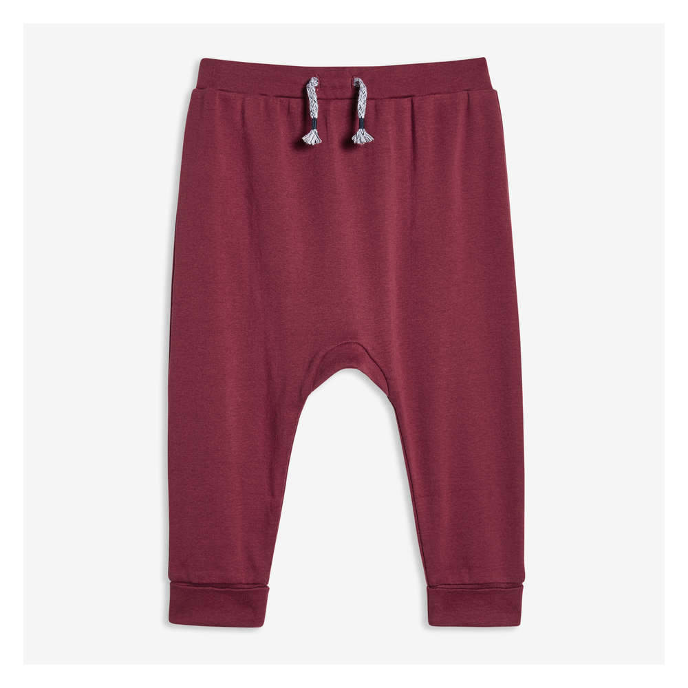 baby boy burgundy pants