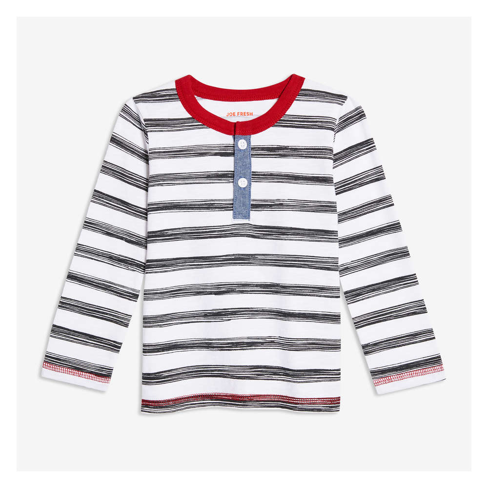 baby boy white henley