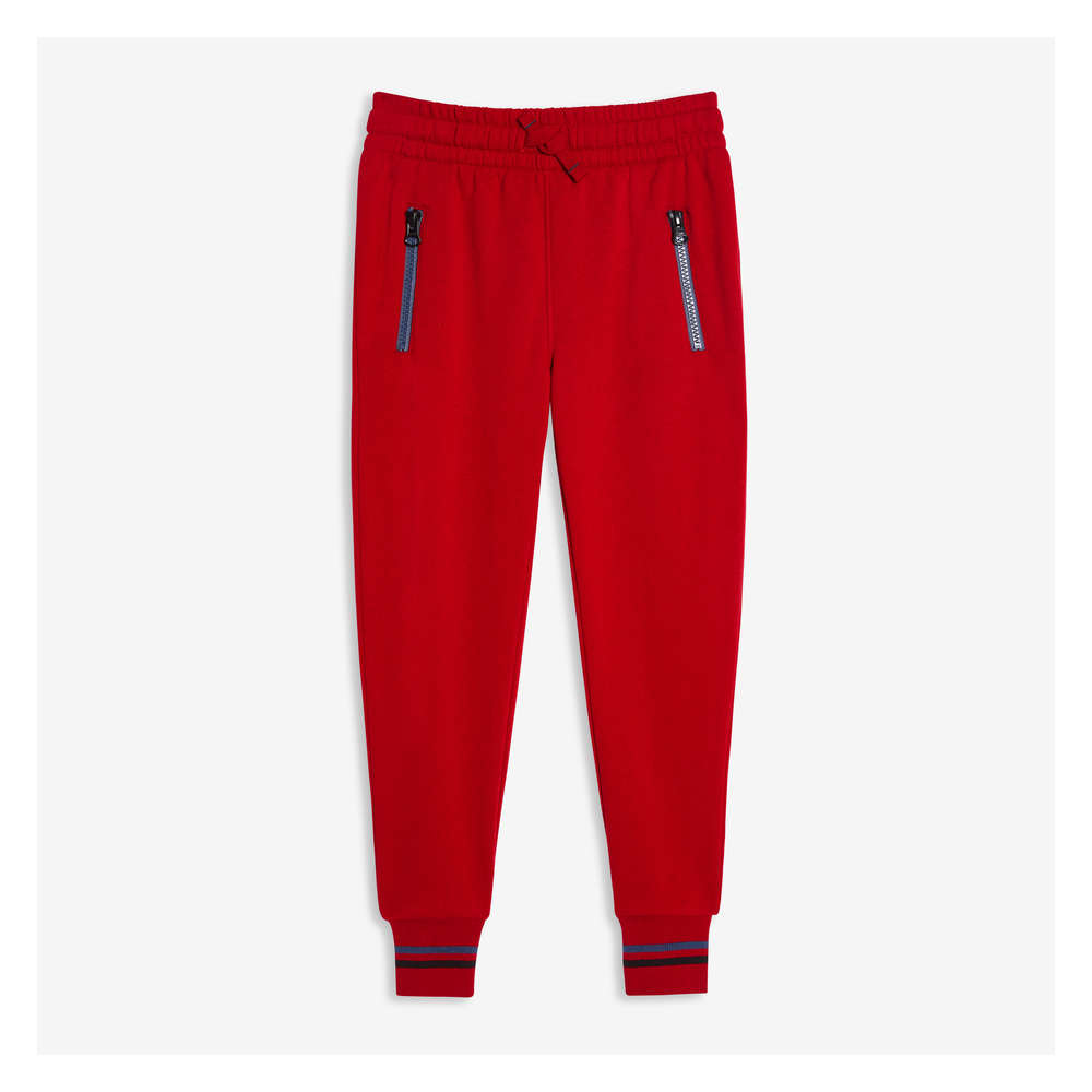 red joggers kids
