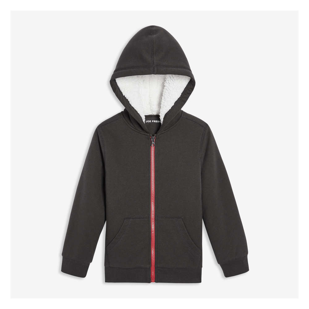 boys sherpa lined hoodie