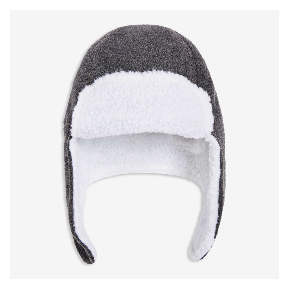 boys grey trapper hat