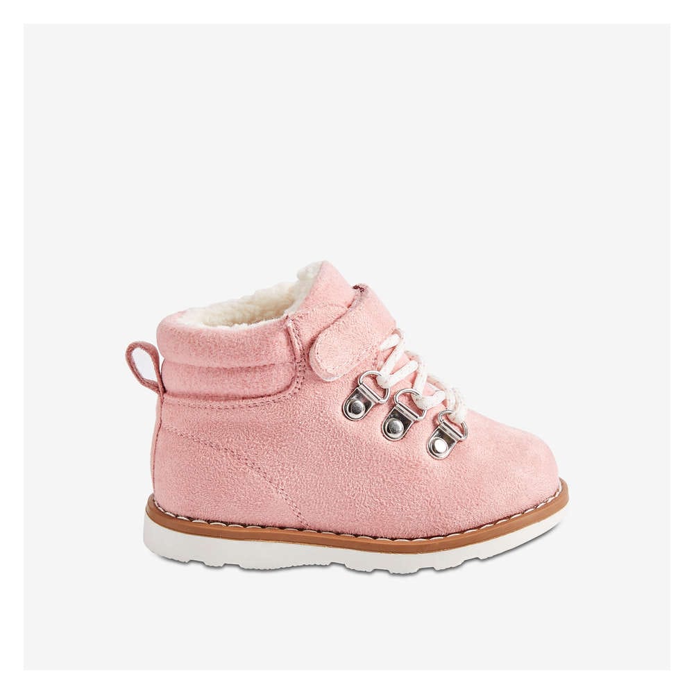 Baby Girls' Hiker Boots in Pink from 