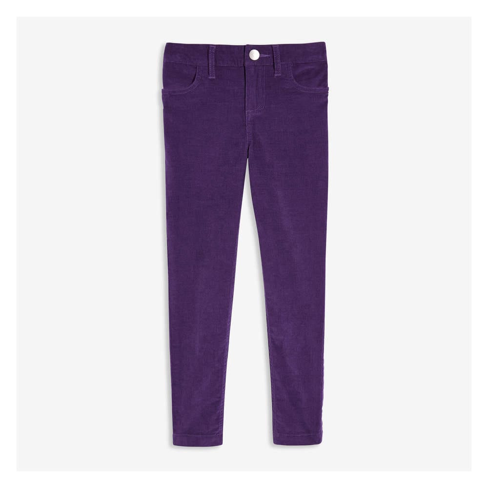 dark purple corduroy pants
