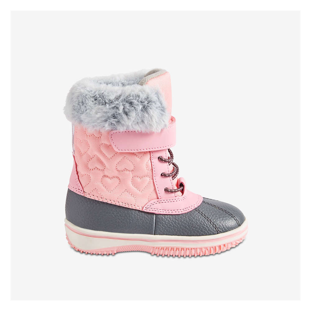Girl's Reflex Pink Snow Boots H4R052 R33B 