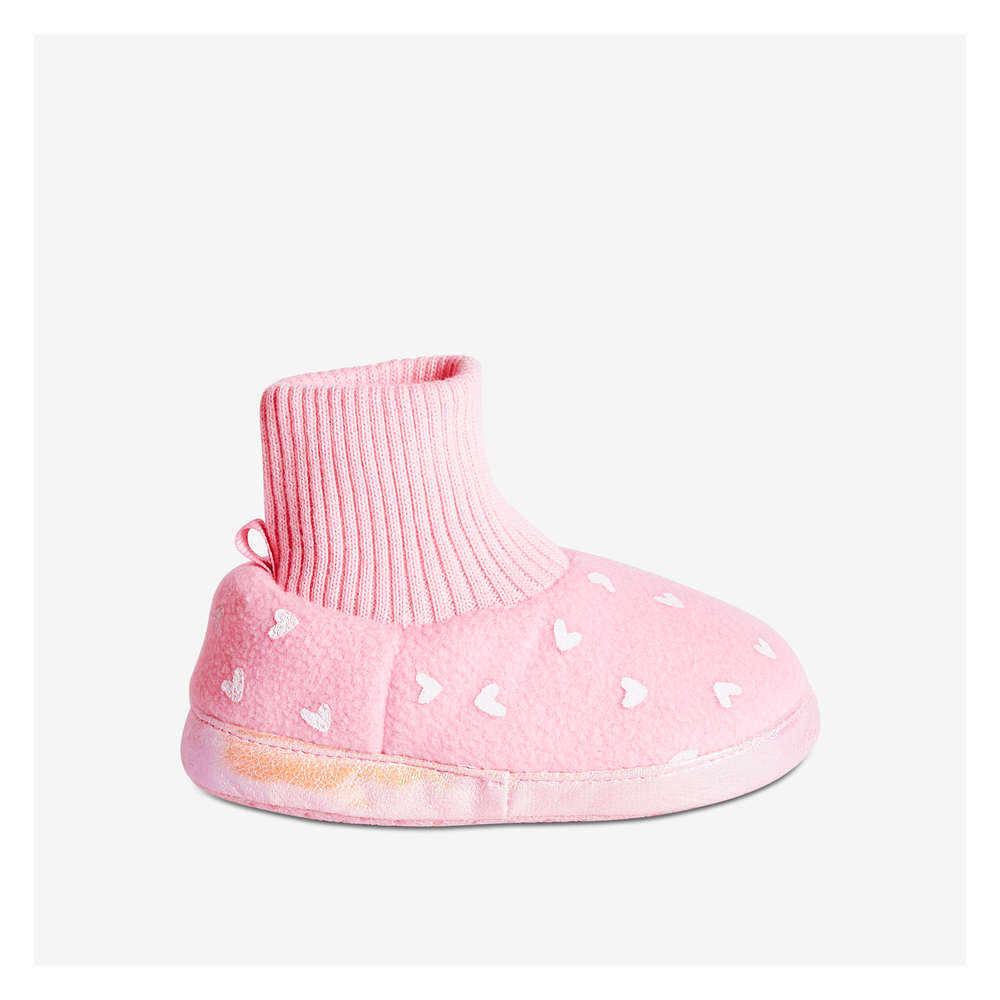 Toddler Girls' Sock Slippers in Light 