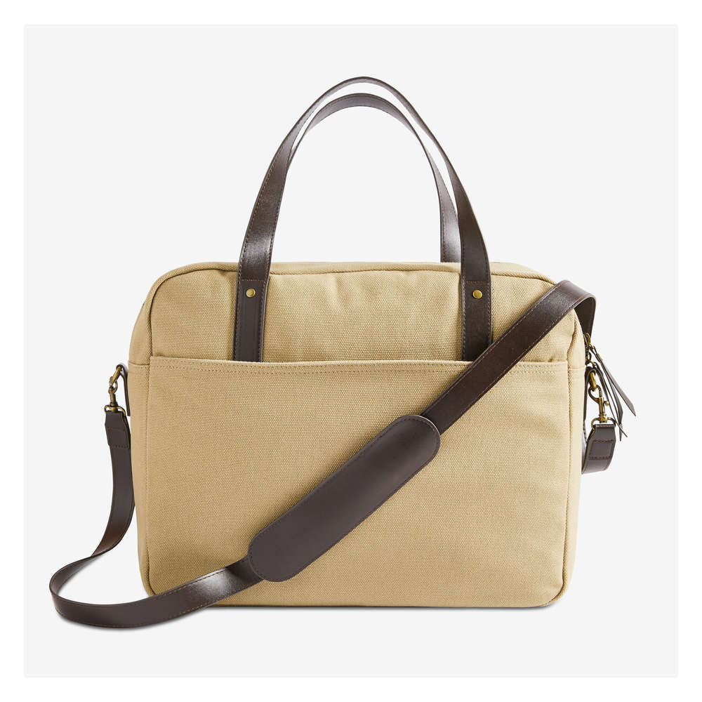Joe Fresh Men S Canvas Messenger Bag