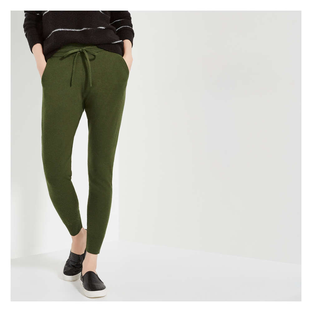 dark green joggers