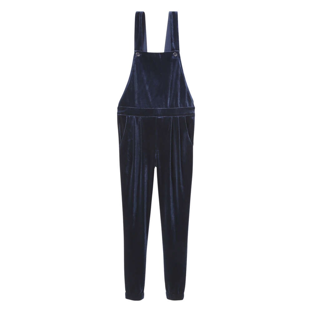 velour overalls